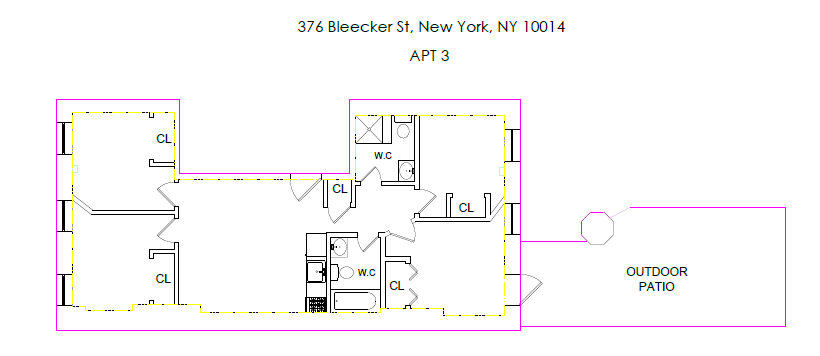 376 Bleecker Street 4 Beds Apartment for Rent - Photo Gallery 2